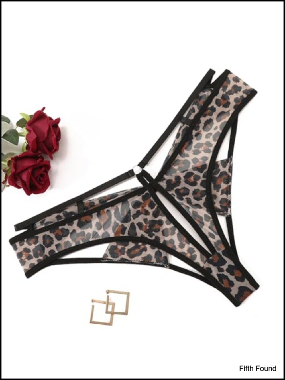 Women Mesh Panties Floral Sheer Sexy Hollow Out Briefs